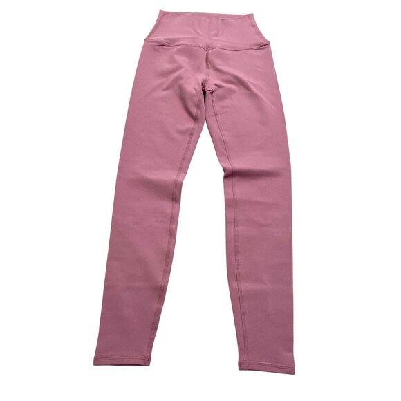 ALO Yoga 7/8 High-Waist Airbrush Legging in Pink Wild Rose - Picture 1 of 6